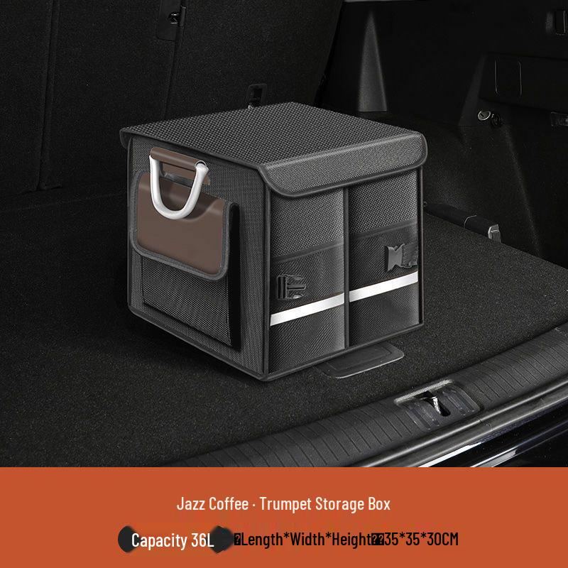 Foldable Car Trunk Organizer: Practical & Decorative Storage Box