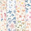 Marine Creatures Flamingos Ice Cream Patterns Gifts Decorative Packaging Paper