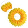 Schönes Sonnenblumen-Kopfschmuck für Familientreffen Kinder Schöner Sonnenblumenhut Atmungsaktiver Musikfestival-Hut Bühnen-Kopfschmuck
