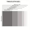 Tablecovers 1pc Coffee Theme Pattern Printed Tablecloth.PMJ
