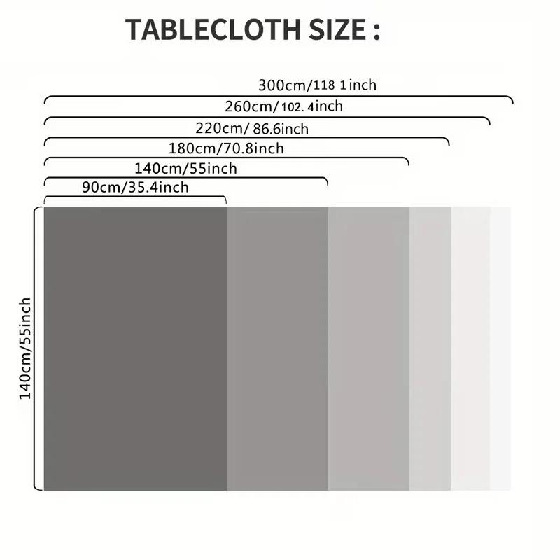 Tablecovers 1pc Coffee Theme Pattern Printed Tablecloth.PMJ