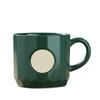 Ceramic Mug Is Fashionable And Simple Direct Supply, Creative Coffee Cup With Copper Sheet, Water Cup Can Be Determined
