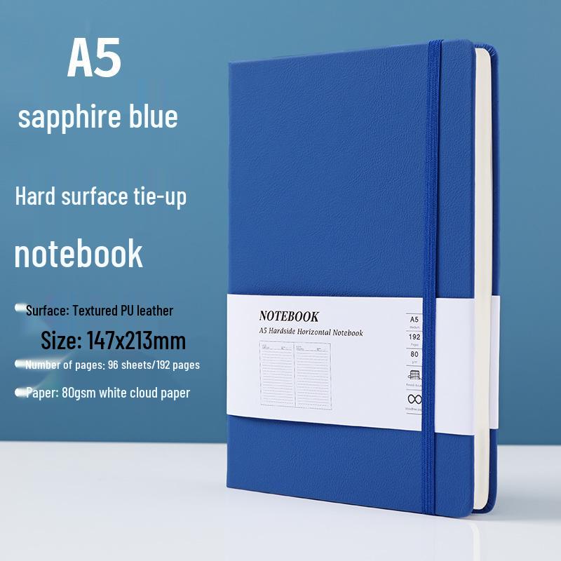 A5 Custom Strap Diary Notebook with Logo in Gift Box