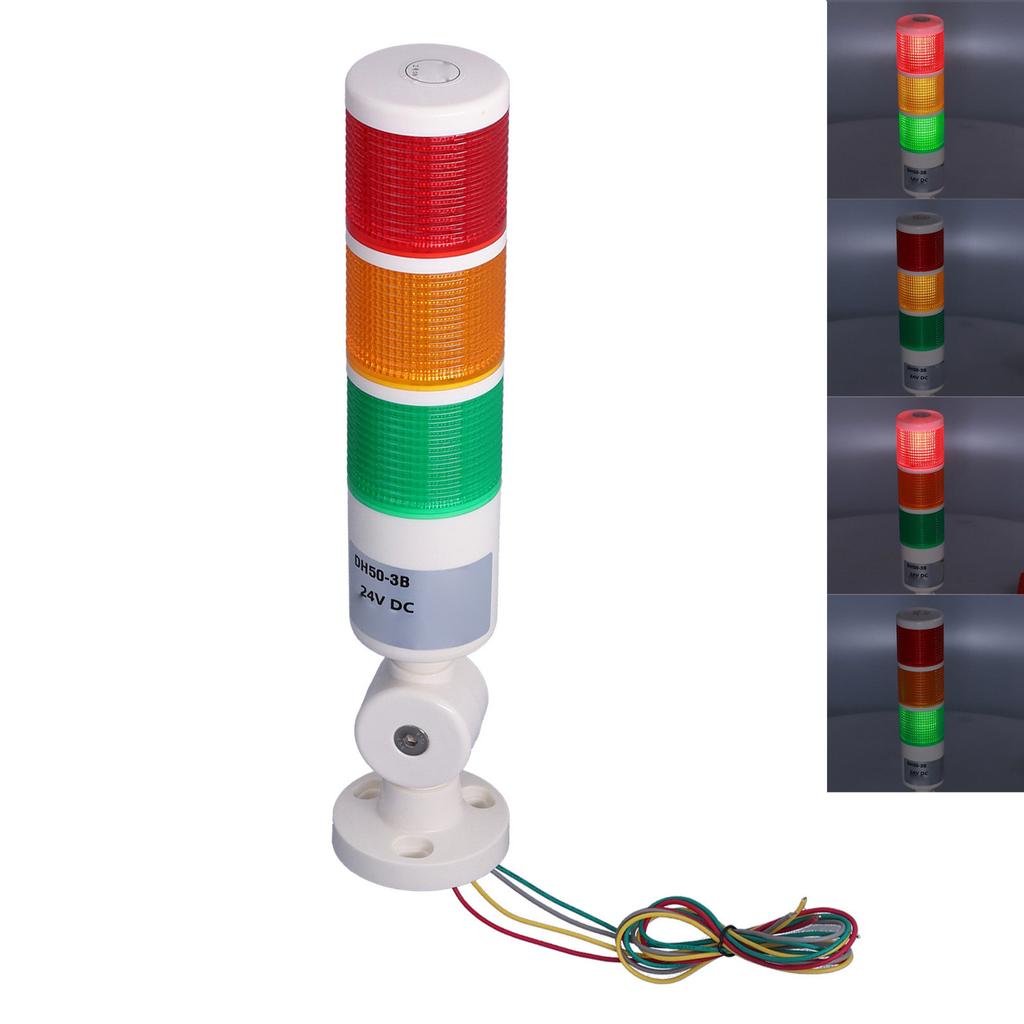 LED Signal Light with Rotating Base Low Power Consumption Switchable Mode Signal Light