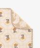 Afternoon Tea Living Reversible Retro Flower Blanket, Yellow