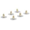 Earring Backs 925 Silver Replacement Secure Locking Studs Backs for Women Girls 3 Pairs