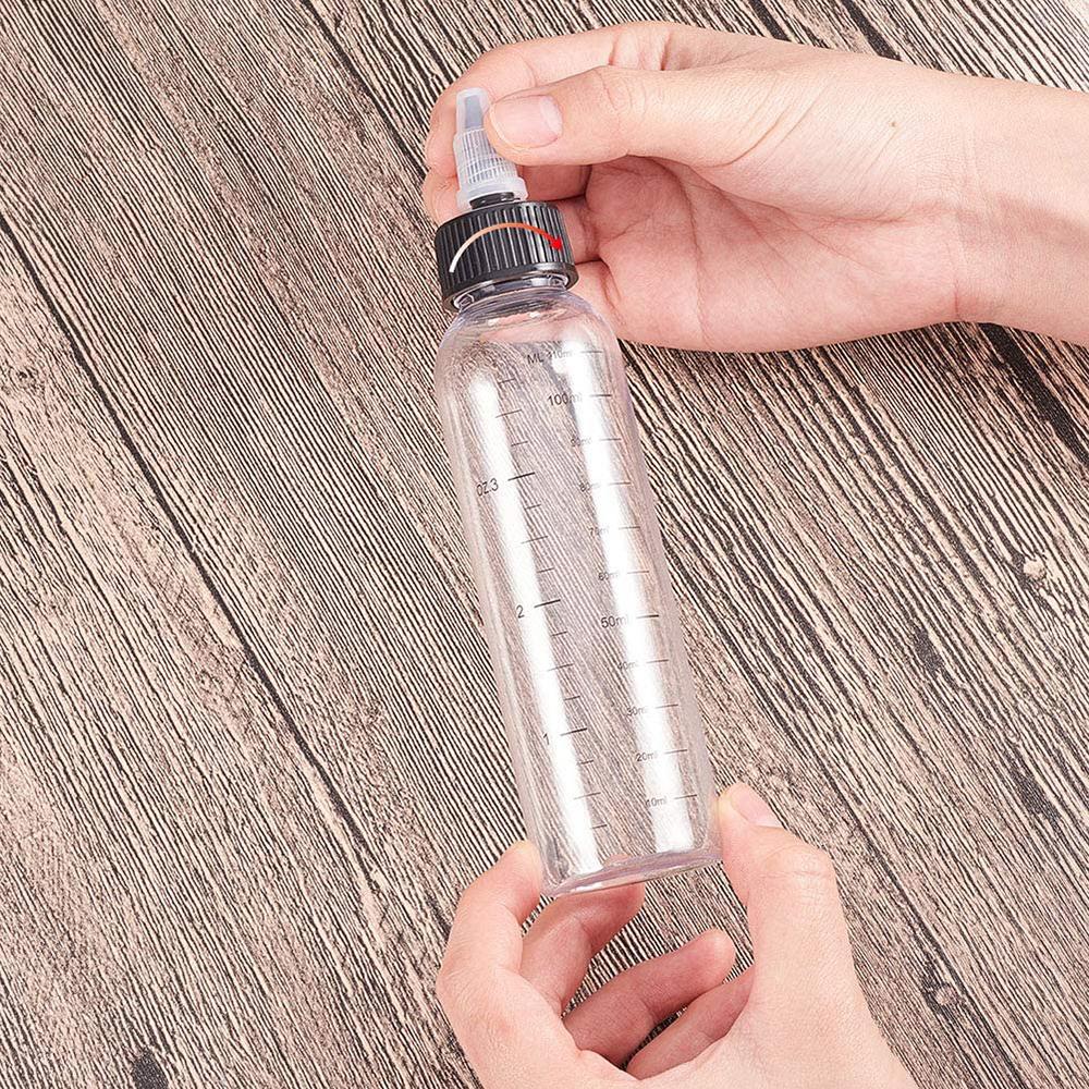 Pigment Container Squeezable Dropper Bottles Makeup Tools Tattoo Ink Bottles Refillable Bottles