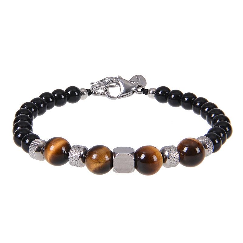 JYL TS Bracelet Teacher s Day Life Tree Beaded Honors Dedication & Enlightenment tiger eye cg синий
