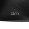 Used 10656 Oblique Jacquard Compact Wallet 2OBBC110YSE_H05E 7942 Black Japan Exclusive Logo Cotton Beige Unisex from