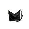 Genuine Leather Creative Foldable Geometric Handbag Women's New Cowhide Designer Niche Underarm Bag Light Luxury Commuter Bag