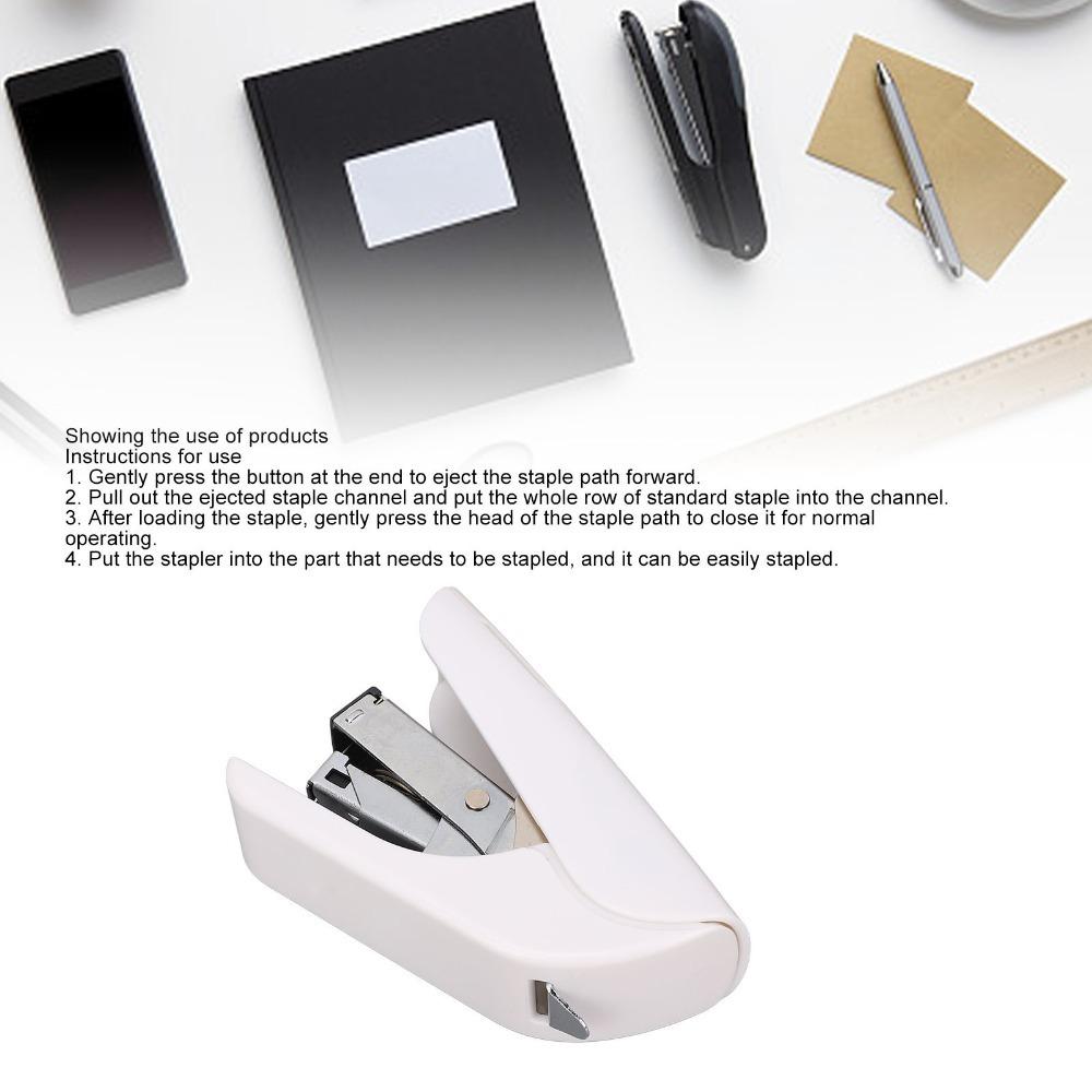 20 Sheet Capacity Heavy Duty Stapler Single Hand Labor Saving Stapler Desktop Stapler Daily Use