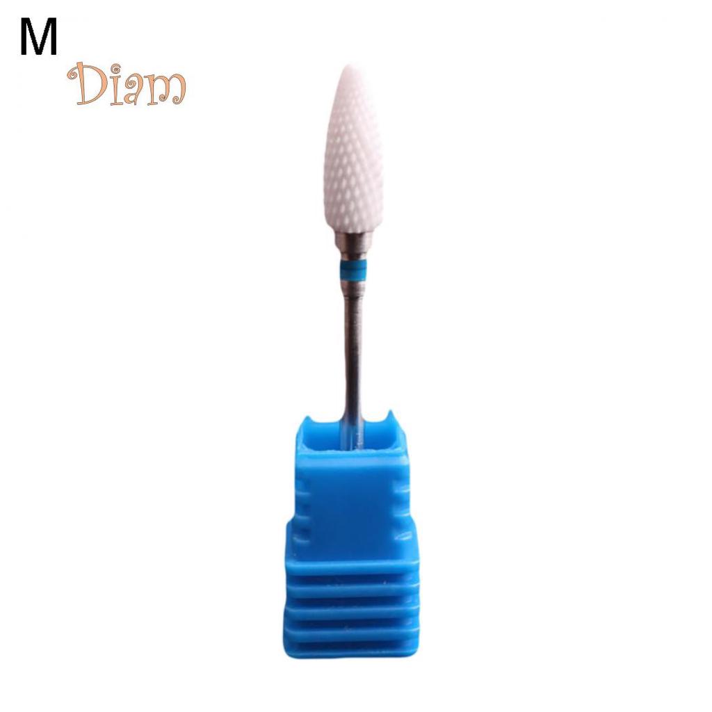 Sbs Head Ceramic Grinding Nail Art Drill Bit Polish Cuticle Manicure Machine Cutter