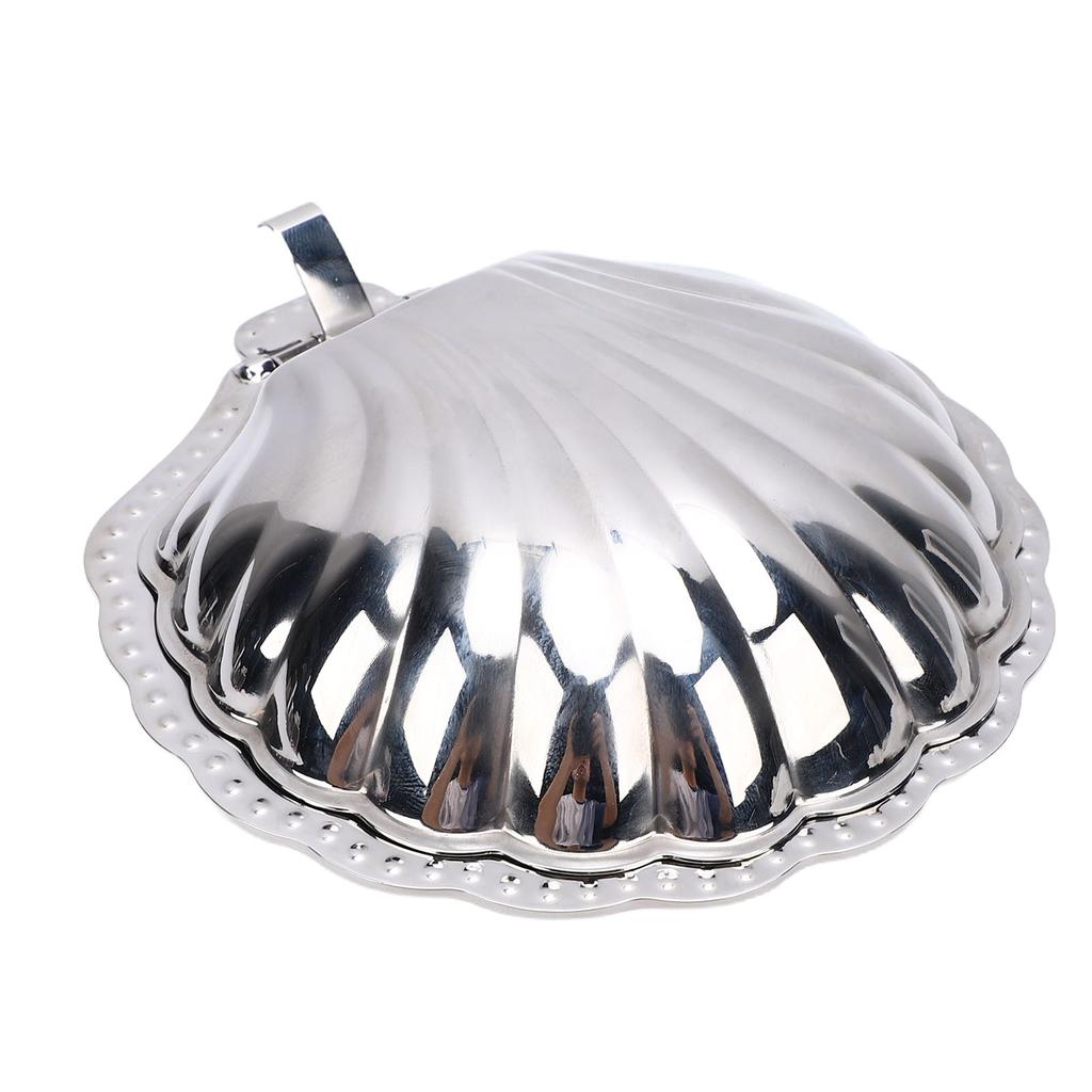   Jewelry Dish Trinket Tray Decorative Jewelry Plate Serving Tray for Nuts Appetizers Home Party Decor Silver Finish