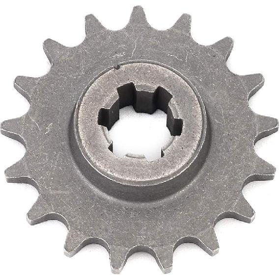 for t8f front sprocket Sprocket, Metal Sprocket Fits for 2 Stroke ATV Quad Dirt Pocket Mini Motorcycle(17 Teeth)