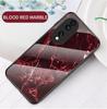 Pouzdro pro Honor 7C Pro 8A 8X X10 8 9 lite 9X Play View 10 20 40 30 Pro 60 70 Pouzdro Pro se X8 Pouzdro z mramorovaného tvrzeného skla Zadní kryt