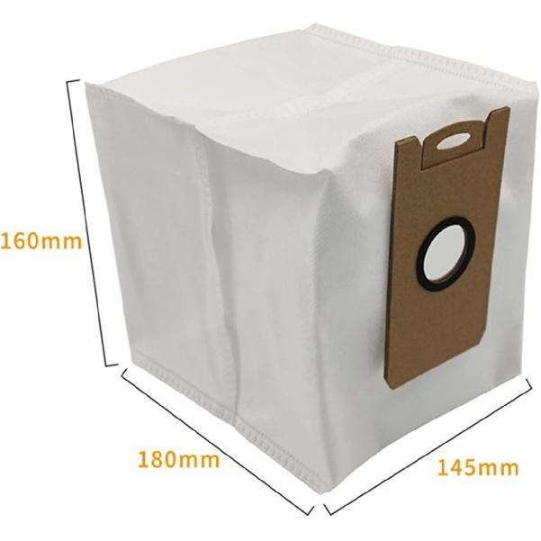 McbeAn Hepa Filter and Side Brush Compatible for Lydsto W2 Mop Cloth Dust Bag Robot Vacuums Spare Part Replacement Garbage Bags Parts Accessories(3)