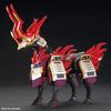 BANDAI SPIRITS SDW HEROES Nobunaga's War Horse, Color-Coded Plastic Model