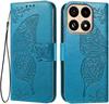 Flip Case for Xiaomi 15T, Butterfly, Blue