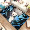 Tappeto Area Cartoon Anime Jujutsu Kaisen Grande, Tappeto per Soggiorno Camera da Letto Divano Zerbino Decorazione, Tappetino Antiscivolo per Bambini