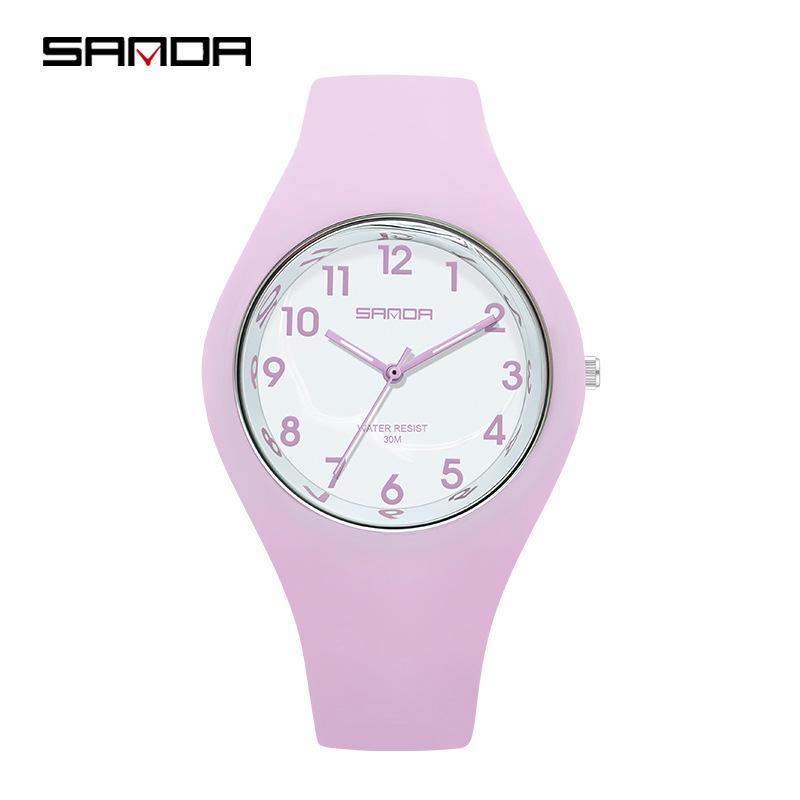Sanda Trendy Korean Style Digital Sport Watch for Men & Women - Jelly Series