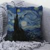 Van Gogh Starry Sky Art Personalized picture text home decorative pillows Household Gifts 45x45cm