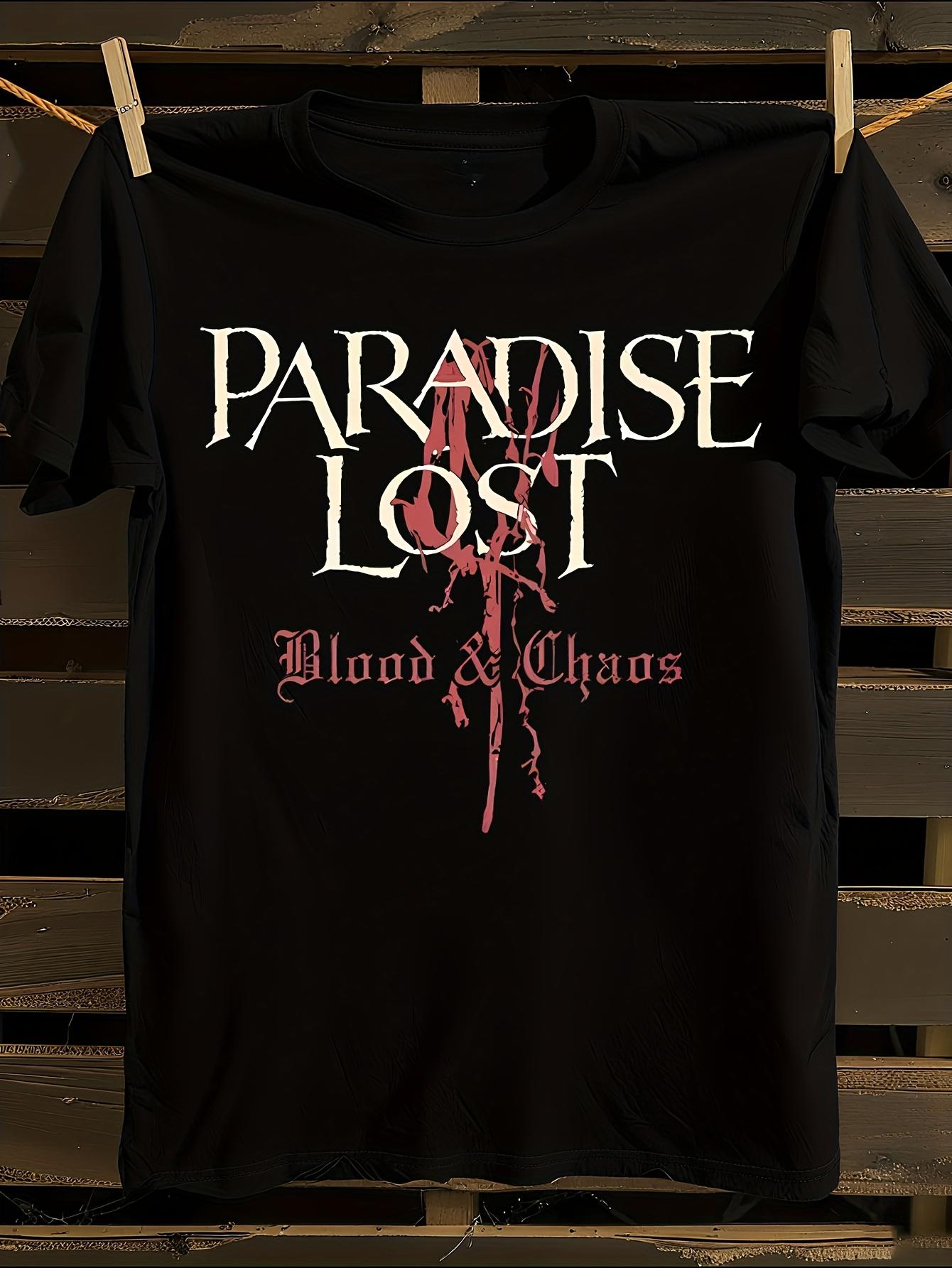 Gothic Lettering Blood Drip Graphic Tshirt XXL