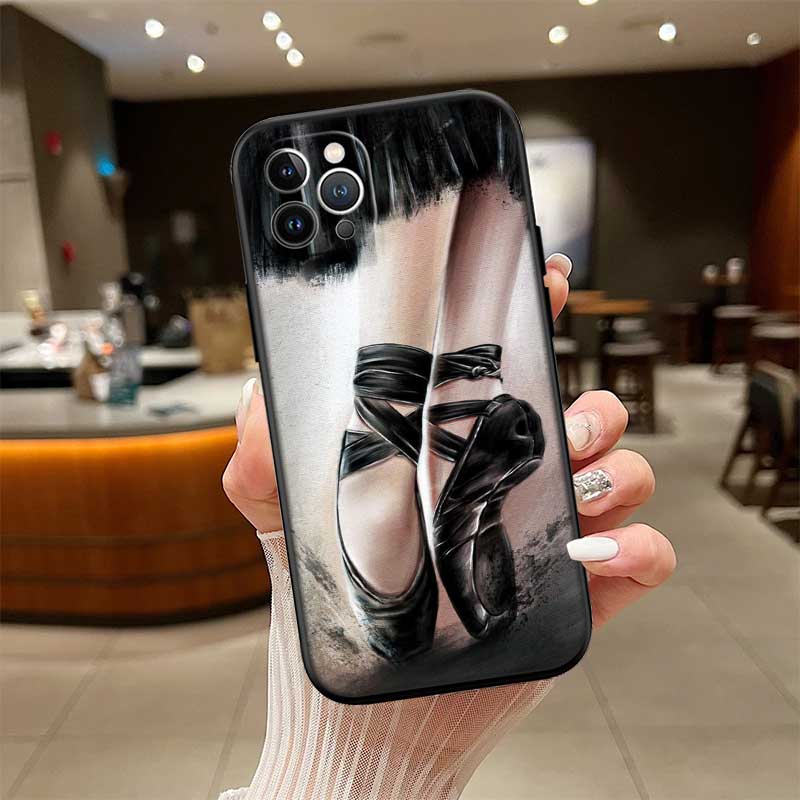 UP12 Ballet Pointe Shoes Ballerina Shell Phone Case for Xiaomi Poco C40 C50 C51 C55 C65 C71 C75 F3 F5 F6 F7 M2 M3 Pro Ultra