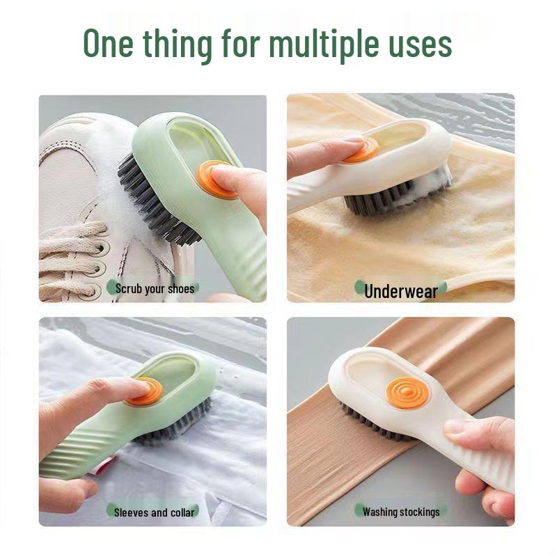 Multifunctional Soft Bristle Shoe Brush - Gentle, Professional Cleaning for All Shoes