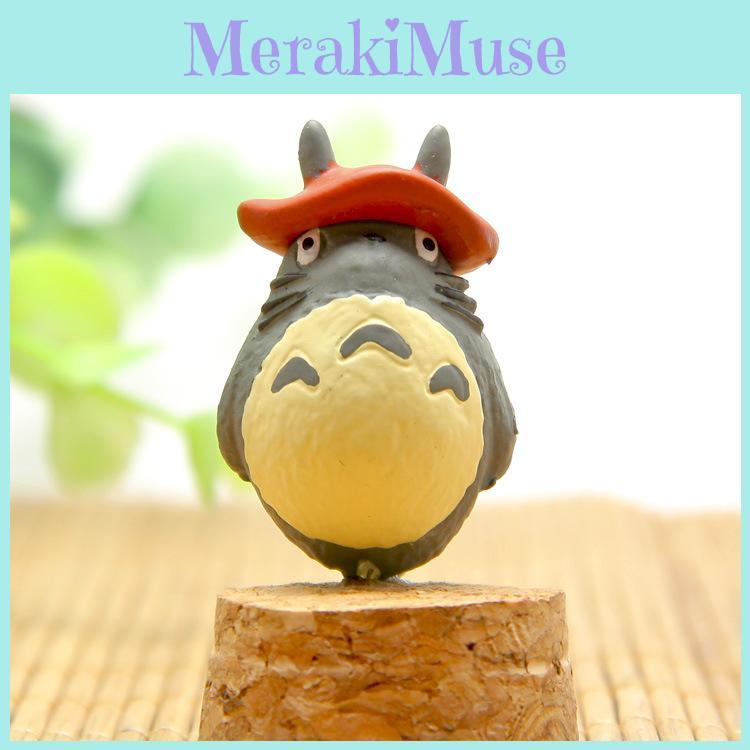 Cartoon My Neighbor Totoro Top Mushroom Jason Cat Pvc Model For Terrarium Planting And Miniature Landscape