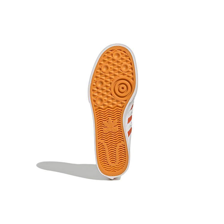 adidas Nizza Platform Mid Vegan White Bliss Orange Women Sneakers Cloud-White Semi-Impact-Orange GY1897