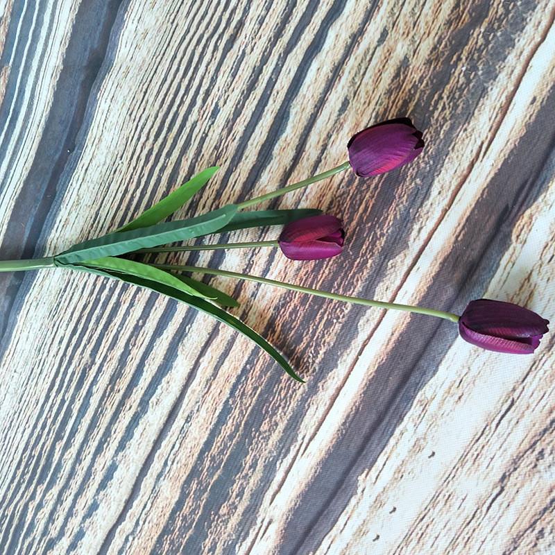 Realistic Tulip Simulation Flowers For Wedding Party Photography Props