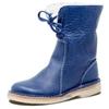 Cotton Boots Winter New Versatile Medium Boots Women's Casual Snow Martin