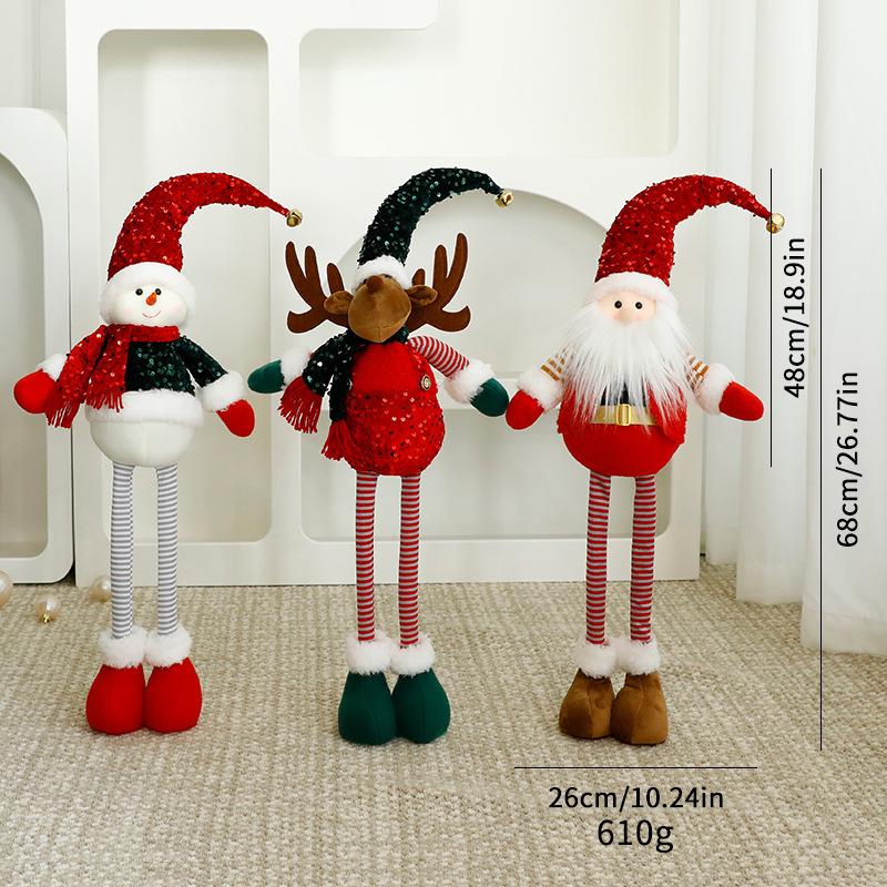 Christmas Reindeer Ornament - Festive Indoor Desktop Decoration 