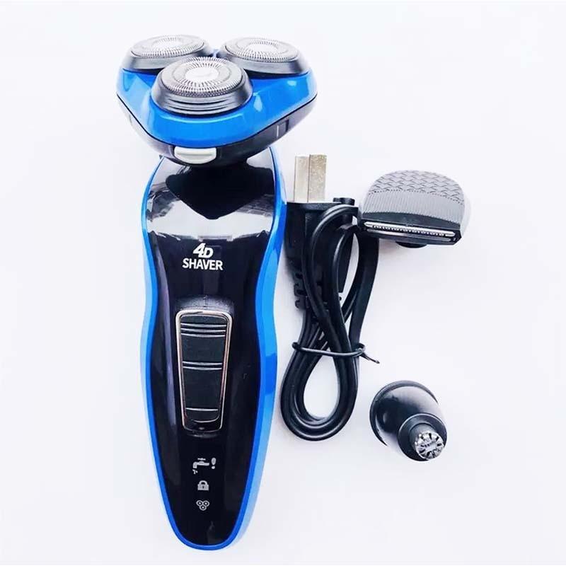 Three Shaver Electric In One Shaver Water Washing Blade Plug Shaver Rechargeable