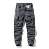 Export Surplus Multi-Pocket Cargo Pants Autumn Men's Trendy Loose Army Green Outdoor Jogger Casual Long Pants
