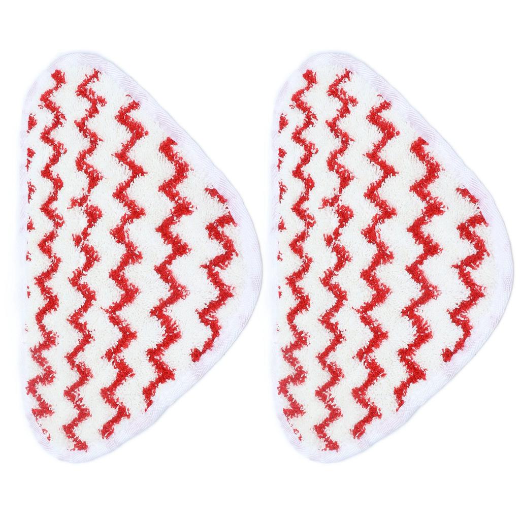 2PCS Microfiber Mop Cleaning Pad Mopping Cloth Replacement Parts Fit for Vileda Steam Mops