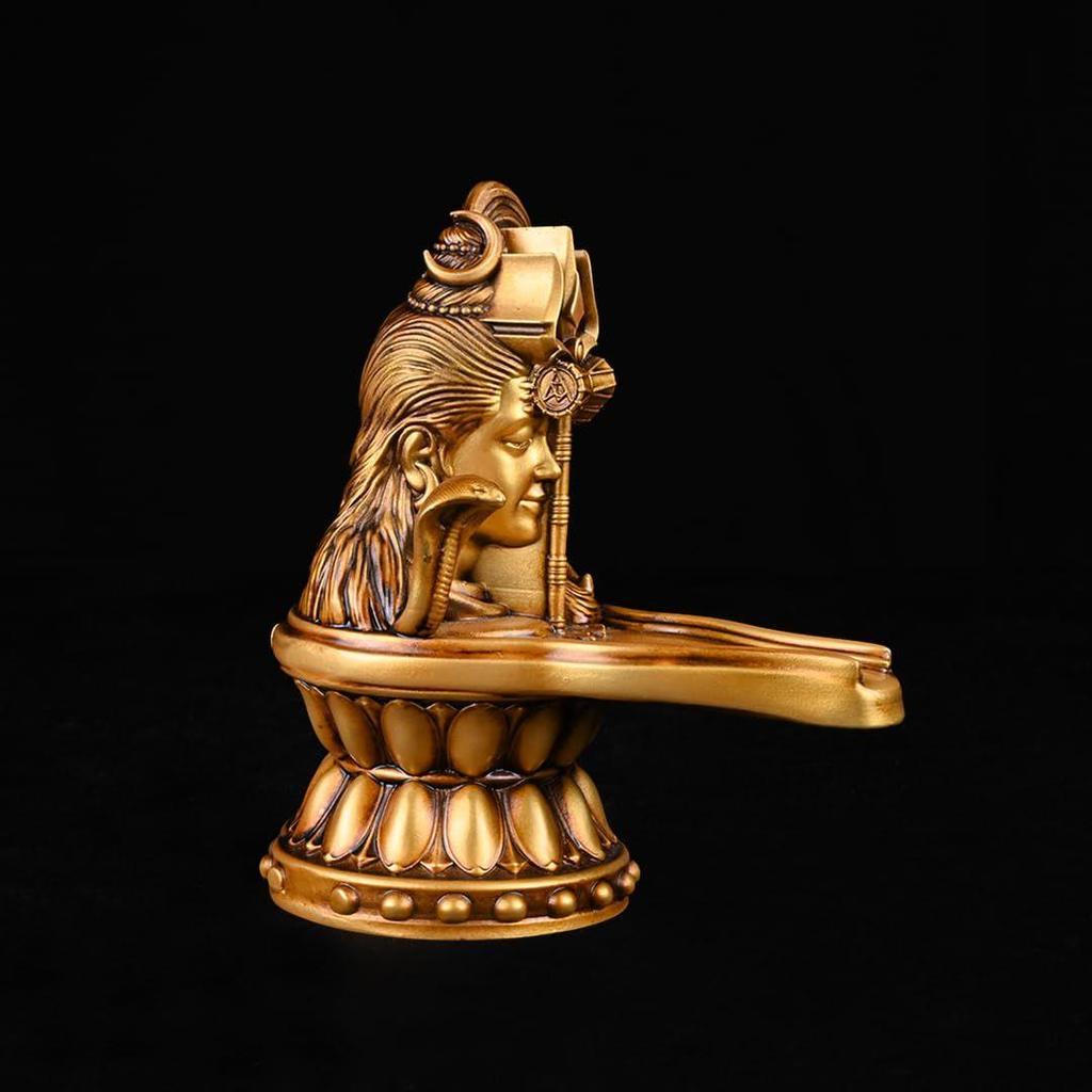 Shiv Lingam Shivling Lord Shiv Shivling Idol Shiv Linga Idol Shiva Lingam Murti Antique for Car Dashboard Mandir Pooja Murti Temple Puja Home Decor