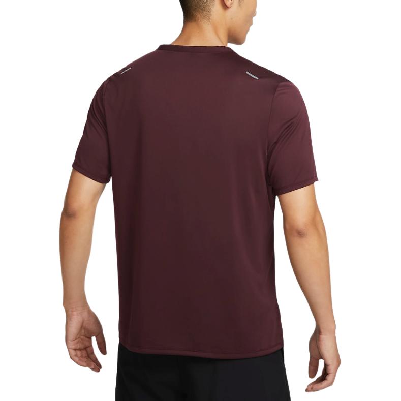 Nike RISE 365Dri Fit T Shirt Men's Burgundy CZ9185-652