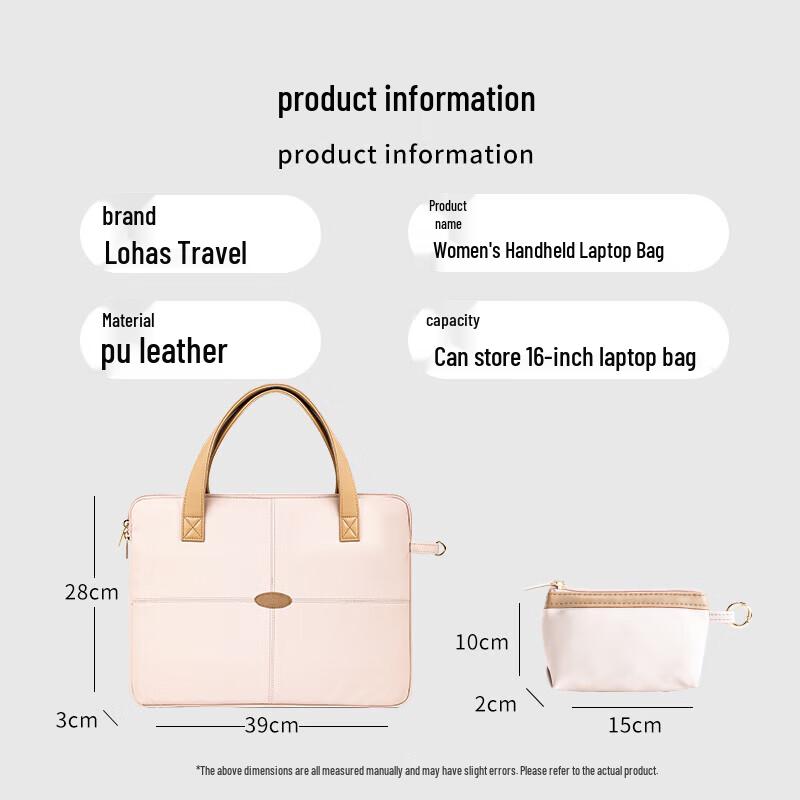 Stylish 16-inch Women's Laptop Bag