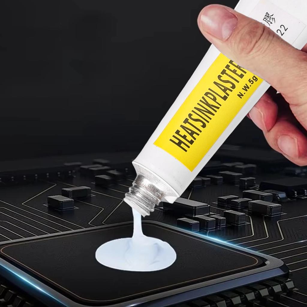 5g Thermal Silicone Glue Heatsink Paste Plaster Viscous Adhesive for Electronics Encapsulation LED IC Cooler Radiator Sealers