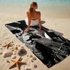Michael Jackson Motorcycle Stylish Digital Printing Beach Towel Quickdrying Absorbent Blanket For Beach Pool Gym Travel