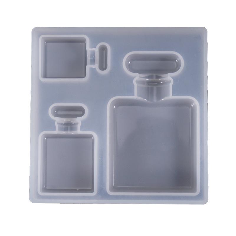 Poppy DIY Crystal Resin Perfume Bottle Ornament Silicone Mold