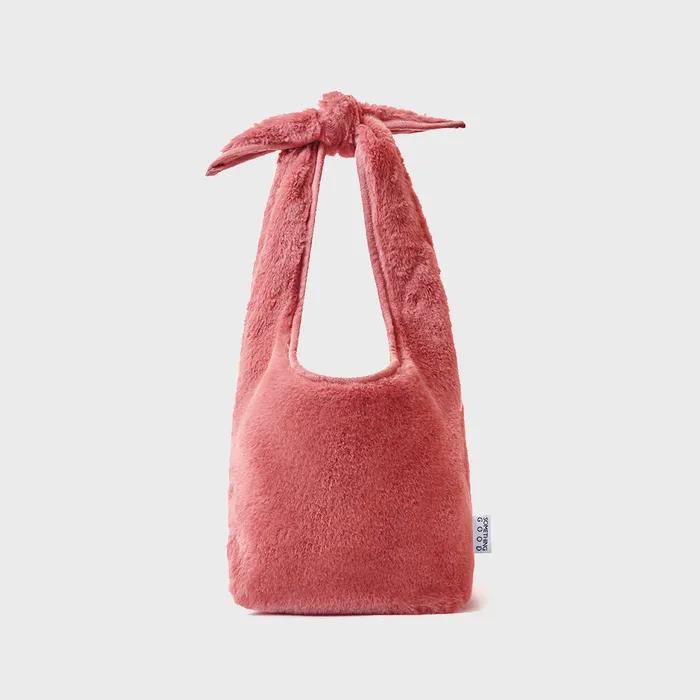 Fluffy Tie Eco Bag -Small