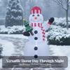 Christmas Inflatable Snowman | Polyester Material, Outdoor Holiday Display, for Garden