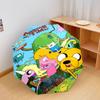Adventure Time Friendship Automatic Umbrella - Suitable Travel Outdoor Portable Umbrella Birthday Gift Daily Essentials