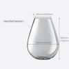 Terrario Piante in Vetro con Luce LED per la Crescita Terrario in Vetro Borosilicato con Ventilazione Regolabile e Timer, per Pianta Carnivora, Muschio