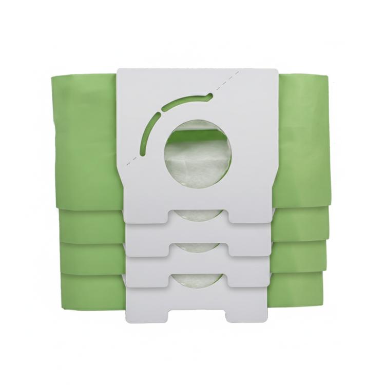 5pcs /Pack Dust Bags For Panasonic MC-CA291 / MC-CA293 / MC-CA391 Vacuum Cleaners Replacement Parts Green