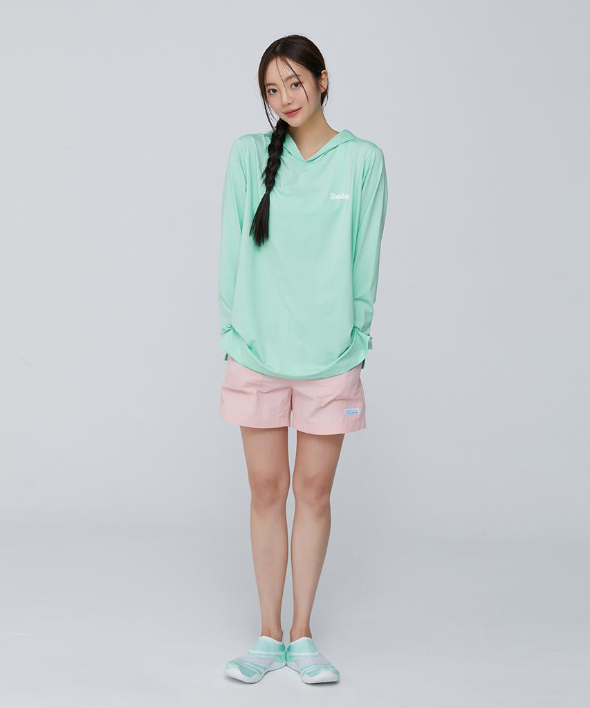Baellob Impact Semi-Over Hoodie Rash Guard Mint