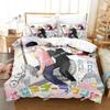 Anime Girl I Like Forgot Her Glasses Bedding Set Duvet Cover Full Queen King Size Pillowcase Printed Bed Set Aldult Kid Bedroom