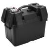 Backup Battery Box Power Center Portable Marine Accessary with Voltmeter for Car RV Yacht Ship 12V